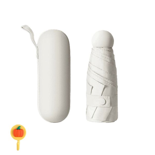 Mini UV Protection Ultra Light Capsule Pocket Rain Umbrella