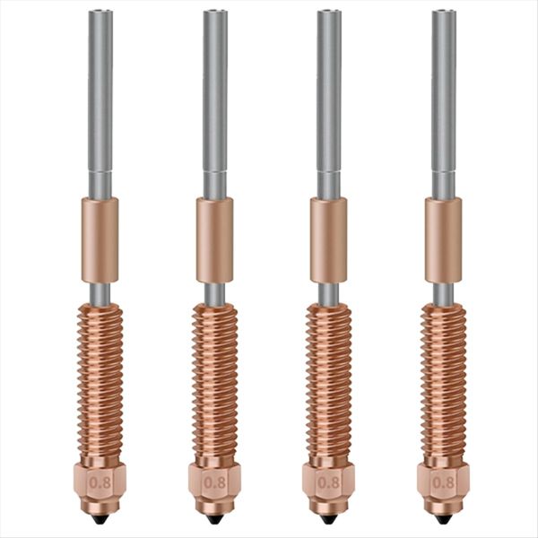 Upgraded Nozzle For K1 Max K1C Ender-3 V3 3D Printer Hotend 0 8Mm