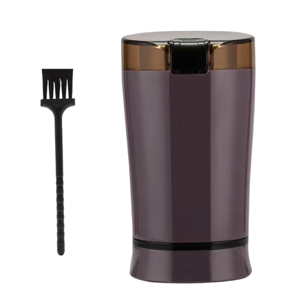 Purple Mini Electric Coffee Bean Grinder - F16-8-450