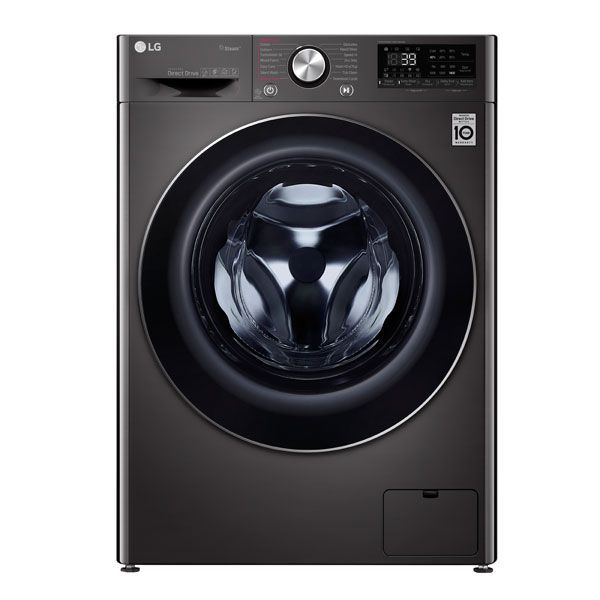 LG 8.5 Kg Washer / 5KG Dryer Combo - Black Steel -F2V9GCP2E.ABLQESA