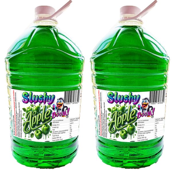 Slushy machine - Syrup - 2x5lt concentrate - Apple