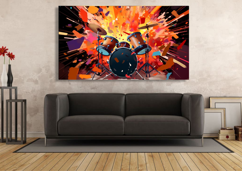 Drumbeat Explosion Abstract - Im0423 image