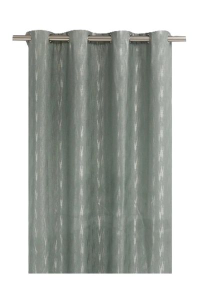 Eyelet Jacquard Light Reducing Woven Curtain, 140x225cm