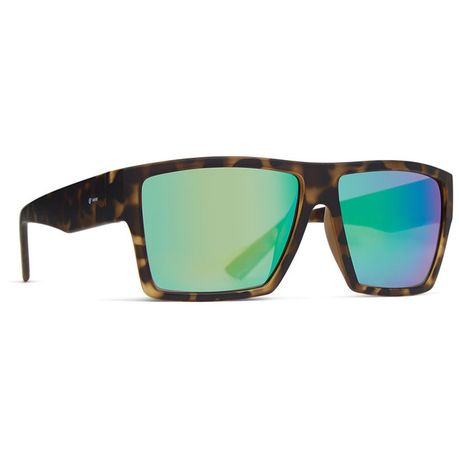 Dot Dash Nillionaire Adult Sunglasses Tortoise-Satin/Green Chrome One Size
