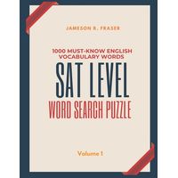 SAT Level Word Search Puzzle 1000 MustKnow English Vocabulary Words