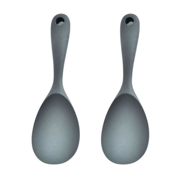2-Piece High-Temperature Resistant Silicone Food Serving Spoon