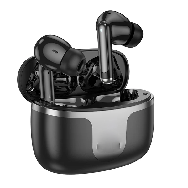 Bass Boosted In Ear Bluetooth V5.3 Black Earbuds Wireless Headphones