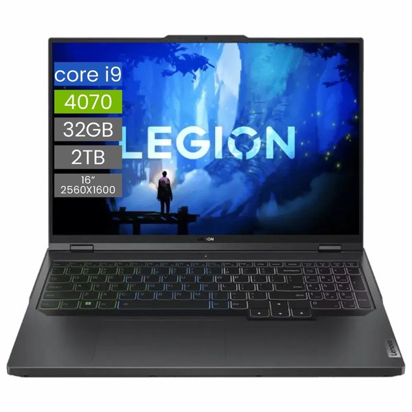 Lenovo Legion Pro 5 Laptop - Core i9 - RTX 4070 - 32GB - 2TB SSD - 16