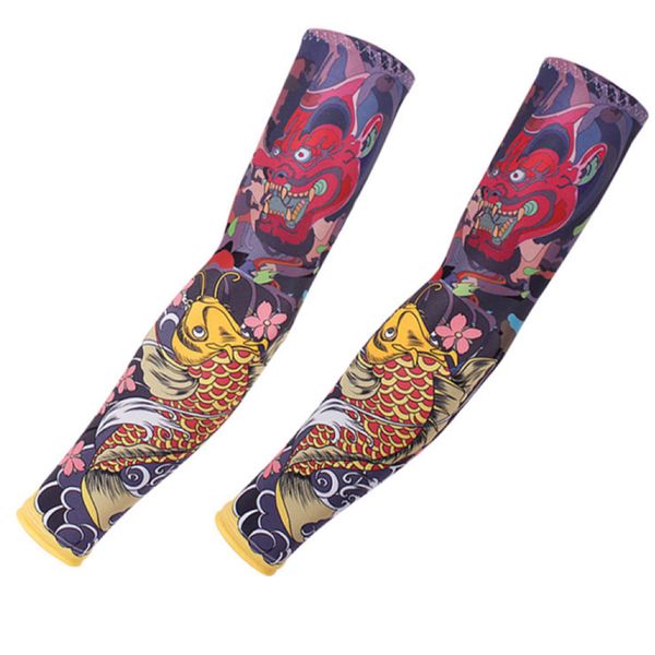 Sport Arm Sleeve Fish Yellow