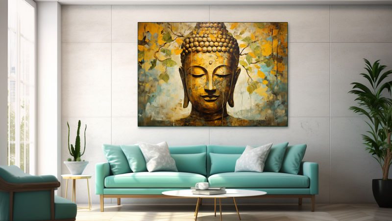 Canvas Wall Art - Bodhi Tree Awakening - JT0164