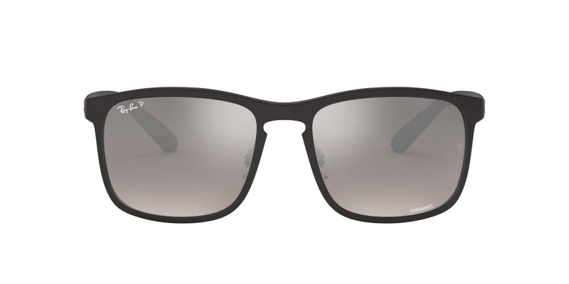 Ray-Ban Chromance Sunglasses - Matte Black/Silver