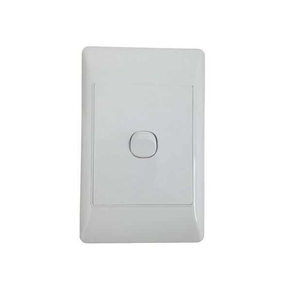 P Piper 4 X 2 1 Lever 1 Way Switch White - 3 Pack