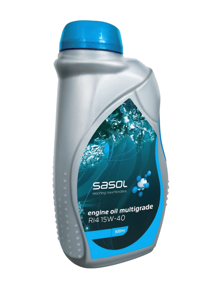 Sasol SAE 15W-40 Multigrade Engine Oil - 500ml