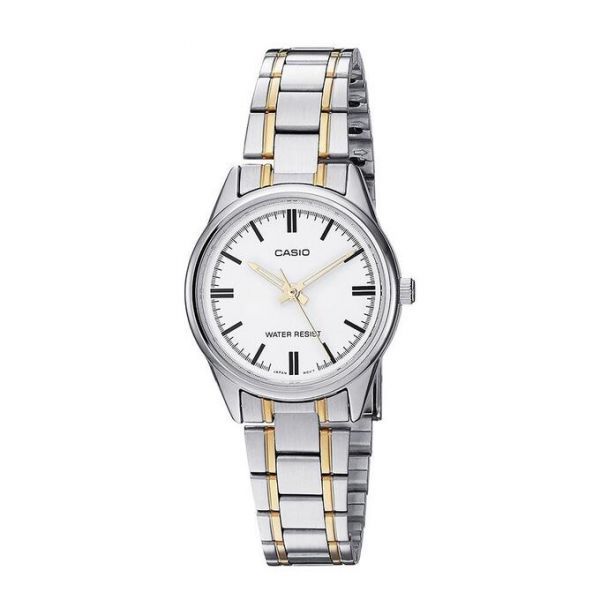 Casio Women's LtpV005sg7audf Stainless Steel Analog Watch Shop