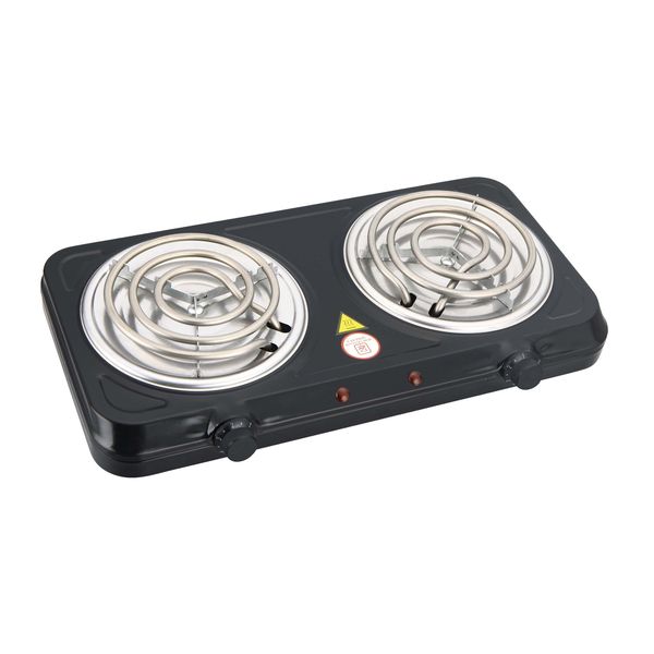Premium Double Hot Plate 2 Burner Electric Stove - High Power, Portable