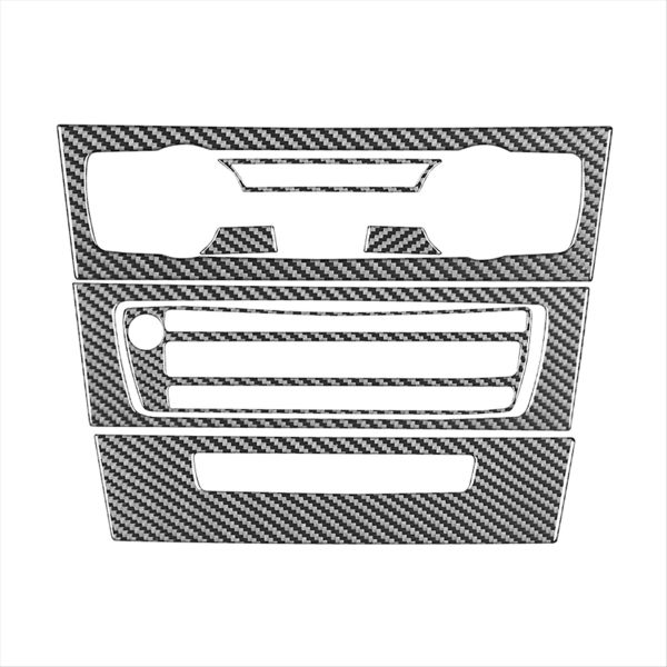 Lhd for Center Console Ac Radio Cd Buttons Panel Trim Compatible with Bmw
