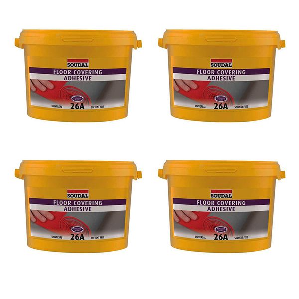 SOUDAL Adhesive Floor 26A 5kg ( 4 Pack )