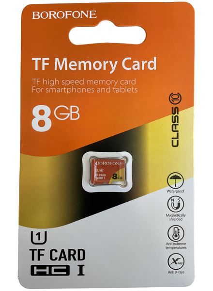 Borofone 8GB TF Memory Card
