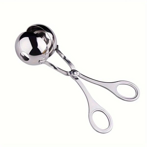 Stainless Steel Meatball &amp; Scoop Maker - Ergonomic Handle