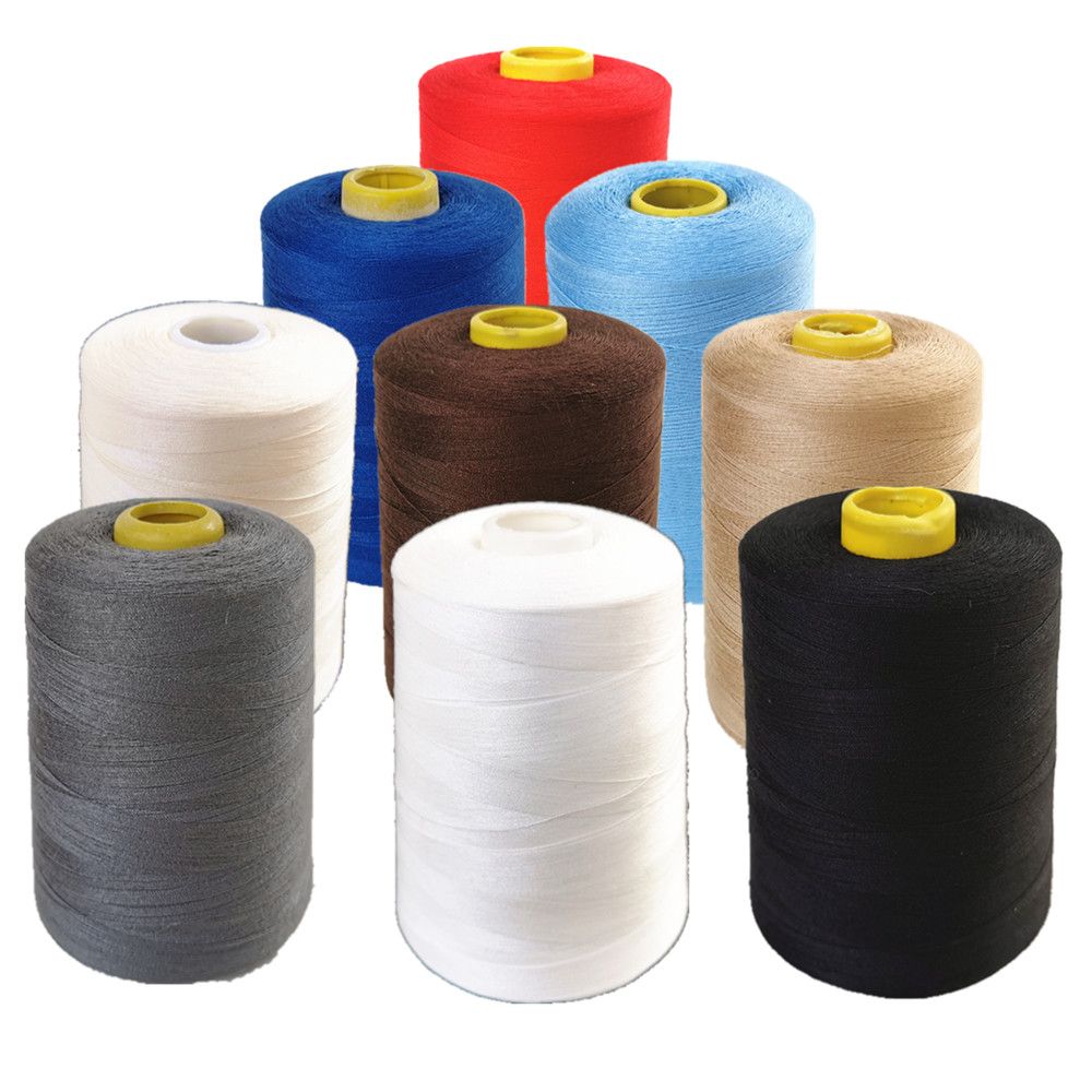 9 x Cotton Thread Sewing Thread For Sewing Machine 3000m Spool 9