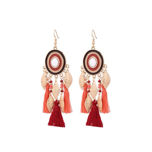 Bohemian Vintage Tassel Drop and Dangle Earrings