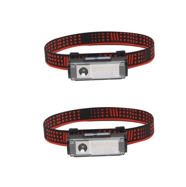 Pack Of Two Rechargeable Headlamp T125