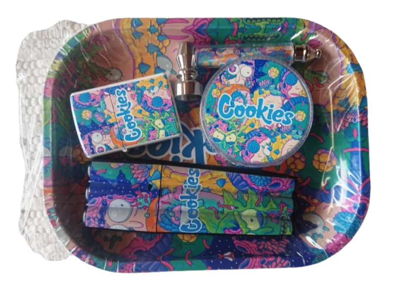 Cookies Themed Rolling Tray Set