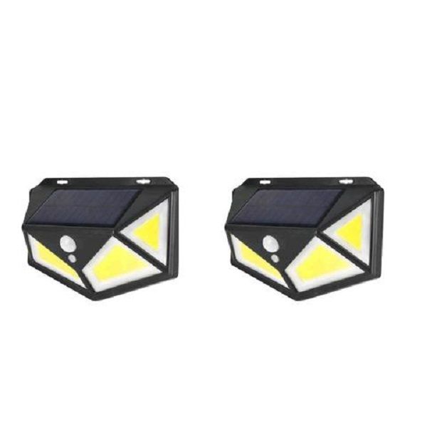Led Solar Wall Lamp-Sh-100b - 2 Piece