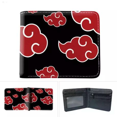 Naruto Anime Akatsuki Red Cloud Symbol Wallet Shop Today. Get it