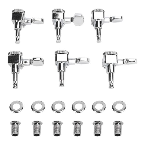 6Pieces Right-Handed Acoustic Guitar Tuning Pegs