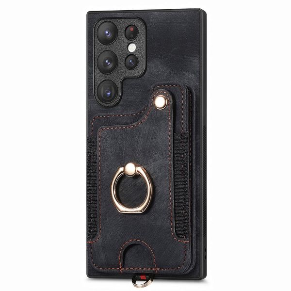Lanyard Card Holder Protective Case Compatible With Samsung S25Ultra