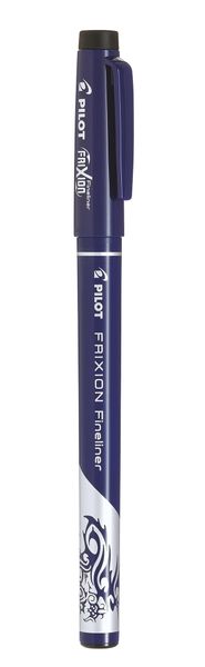 Pilot SW-FF Frixion Erasable Fineliner - Box of 12 - Black
