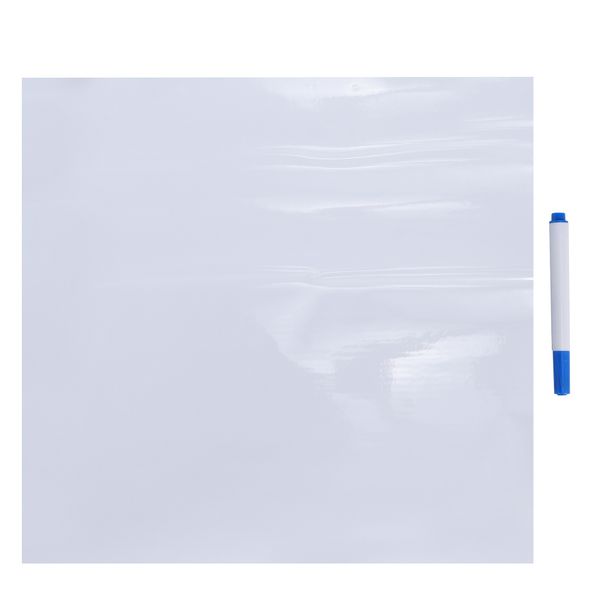 Peel and Stick Whiteboard PVC Wall Sticker Free Marker Pen 45cmx200cm