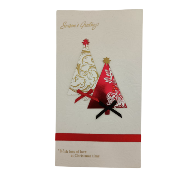 Festive Tree Christmas Card - Pack of 10