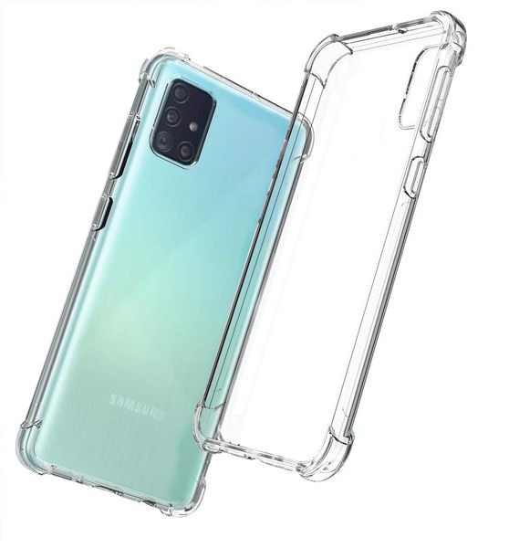 Amazing Scentses Shockproof Gel Case for Samsung A31 - Clear