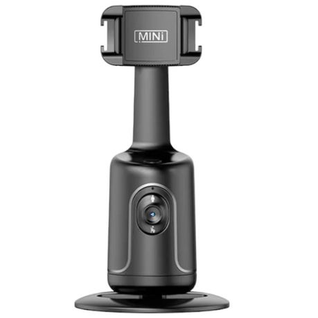 P01 PRO - 360 Rotation Gimbal With Face Tracking Recognition - Black Image