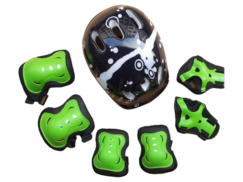 Kids 7-Piece Skateboard Protective Gear Set