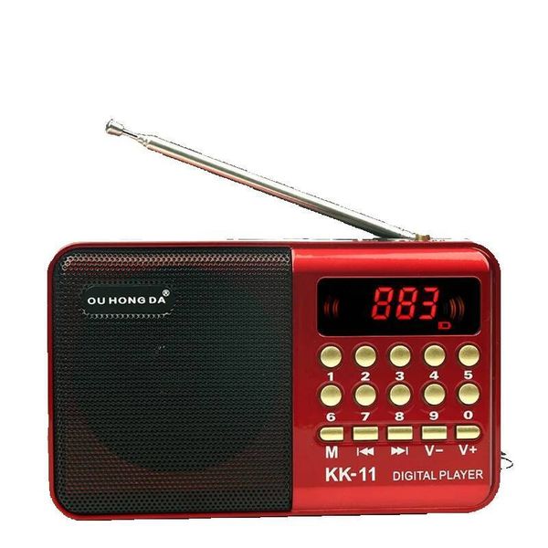 Mini MP3 Multi-Functional Radio With Card Insertion For Seniors