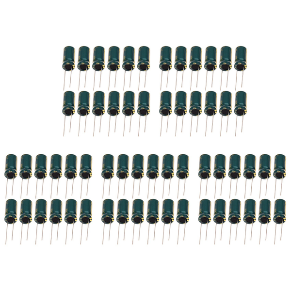 50Pcs 10V 3300UF Motherboard Electrolytic Capacitor Radial
