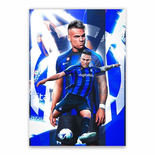 Lautaro Martinez Inter Milan Poster - A1