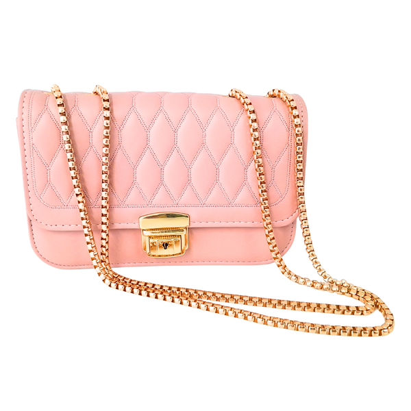 Pink Crossbody Handbag