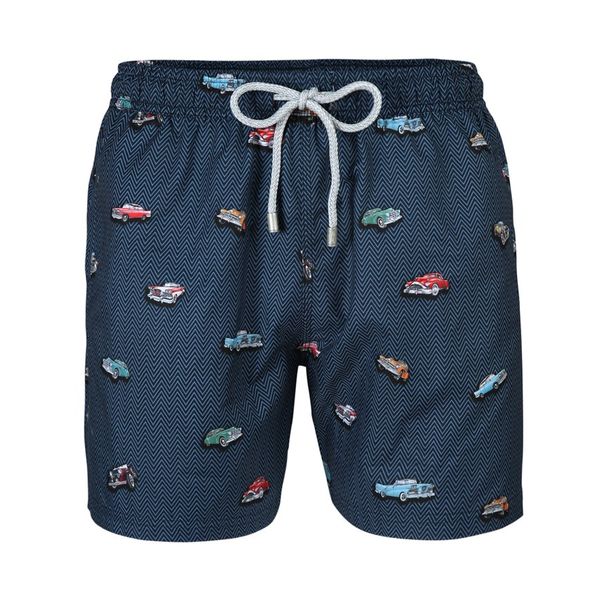 Men's Swim Shorts By John Frank / Retro Cars