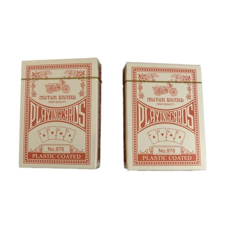 Plastic Coated Club Special High-Quality Playing Cards - 2 x Pack