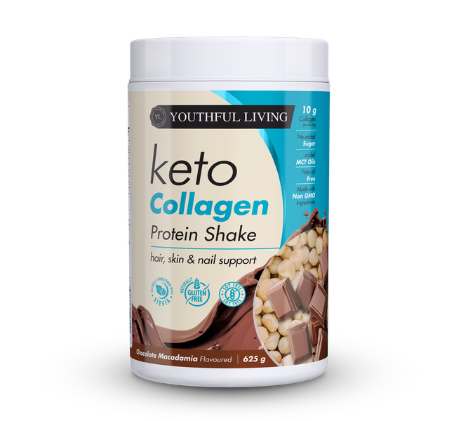 Keto Collagen Protein Shake - Chocolate Macadamia | YL