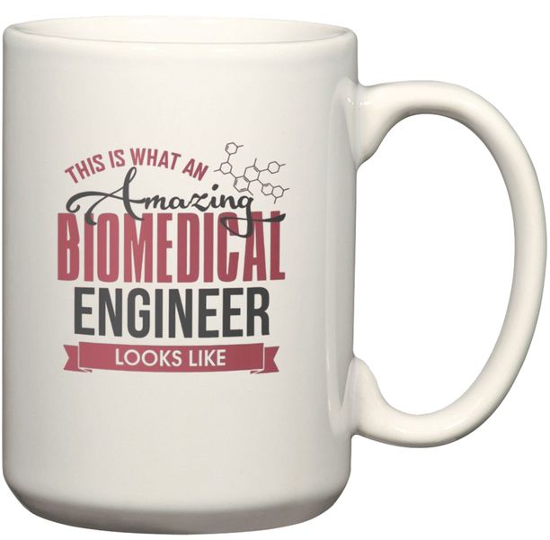 Amazing Biomedical Engineer Looks Like Birthday Christmas Coworker Gift Mug