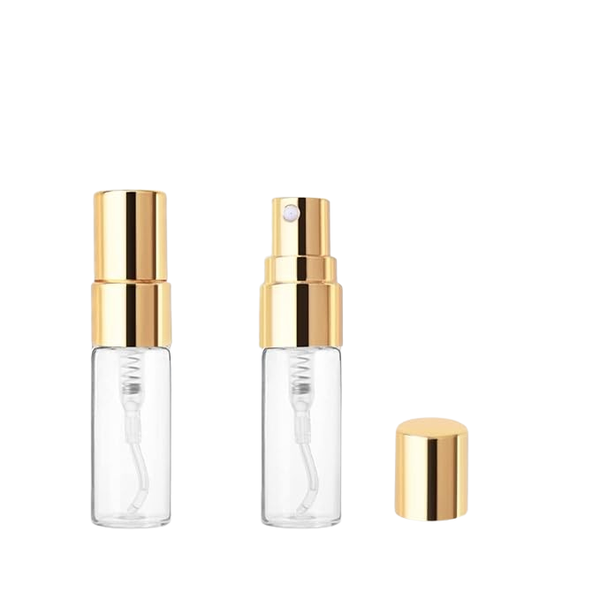 Refillable Mini 3ml Glass Perfume Bottles for Travel
