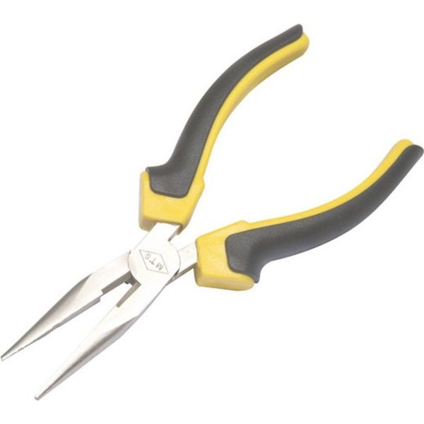 Bulk Pack x 2 MTS -Plier Long Nose Np 150mm Yellow/Black