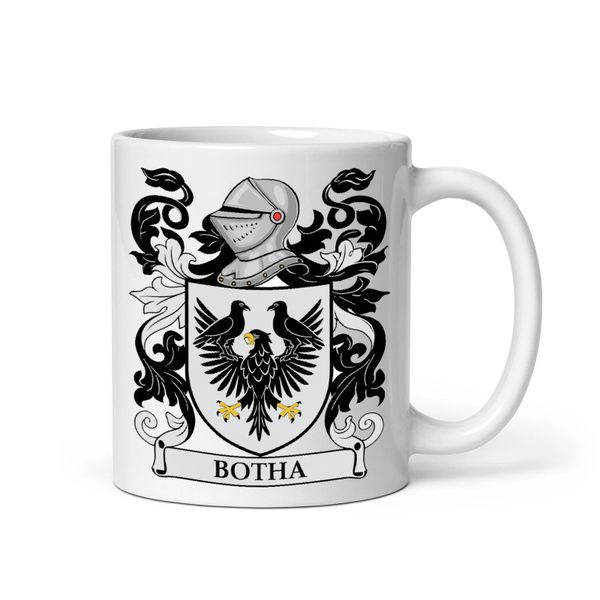 Botha Family Crest Coffee Mug
