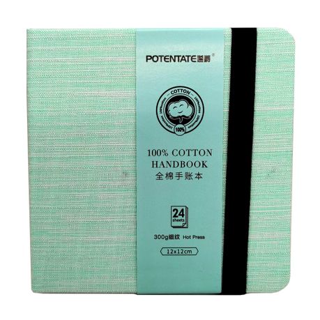 Potentate 300gsm 100% Cotton Hot-Pressed Watercolour Handbook A - 12x12cm Image