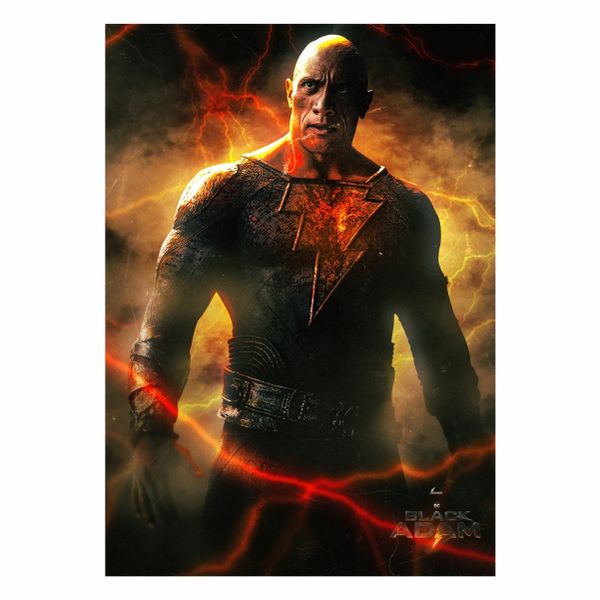 Black Adam Movie - A1 poster